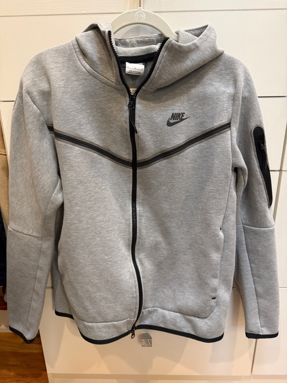 Nike Gray Full-Zip Hoodie